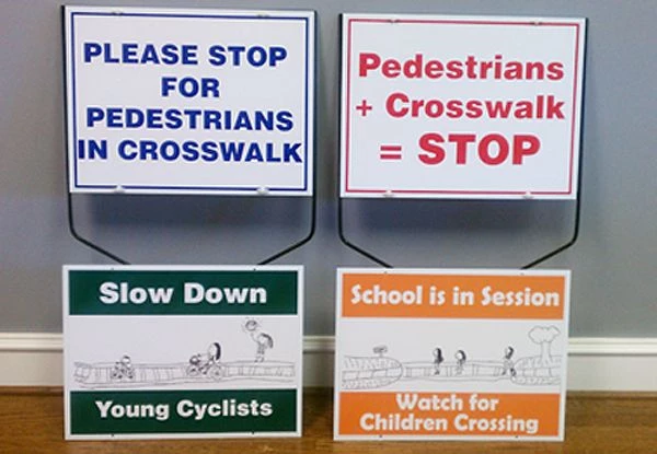  - Image360-Tucker-GA-yard-sidewalk-signage-Slow Down_School In Session